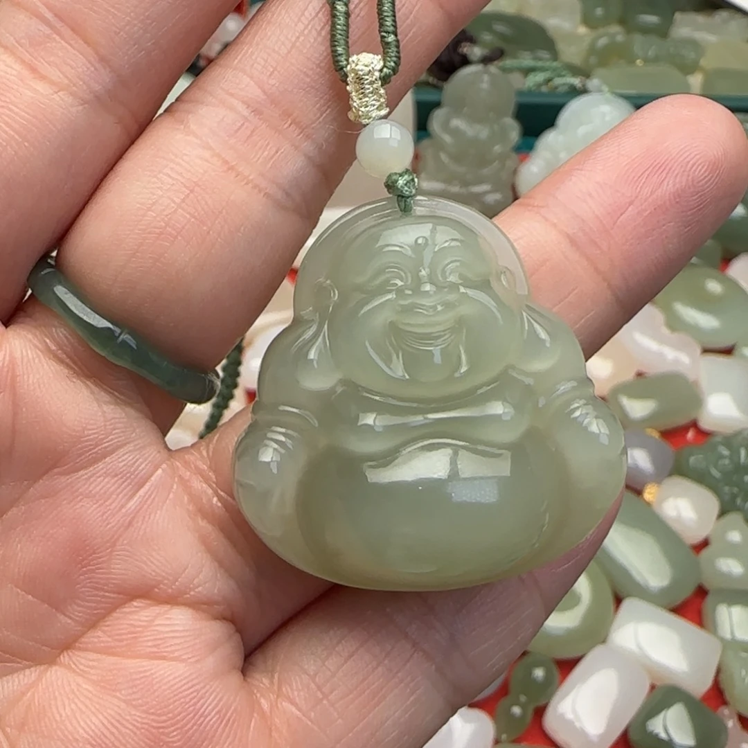 和田玉颈饰未镶嵌六*呀