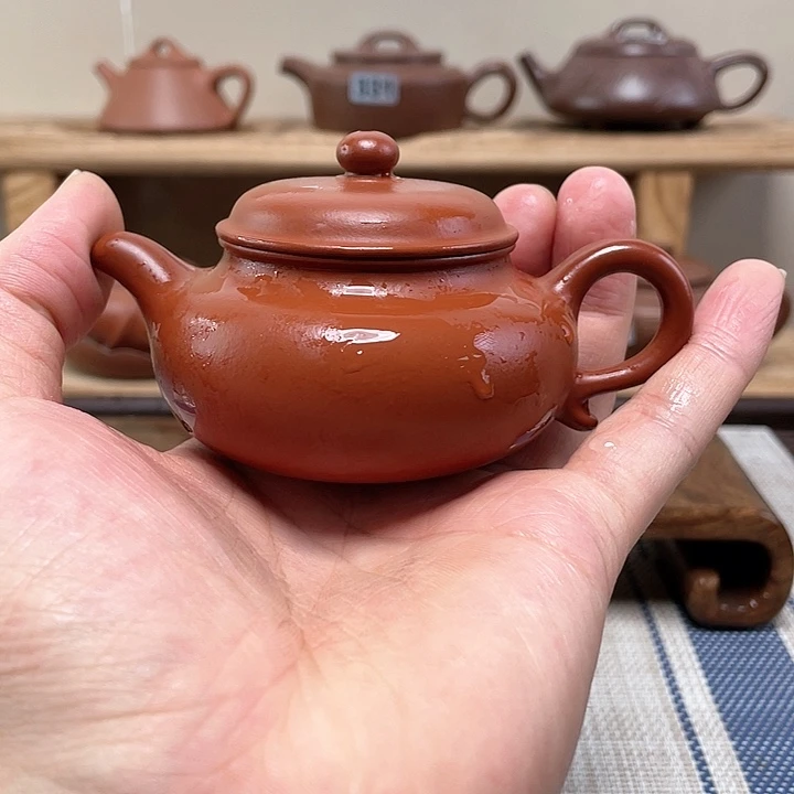 紫砂茶壶旷**叔原矿手工紫砂壶