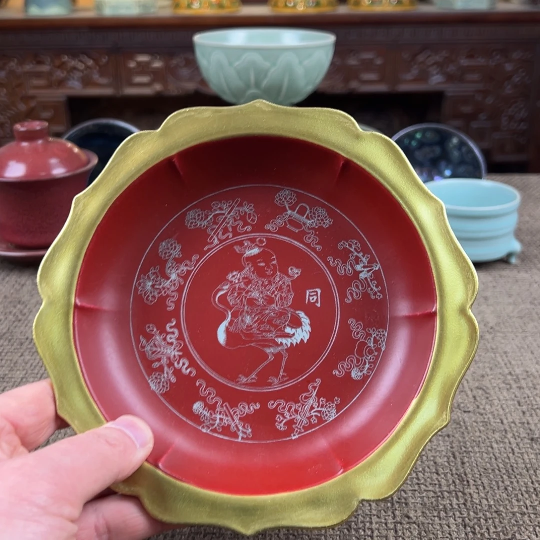 瓷片正能量陶瓷艺术品