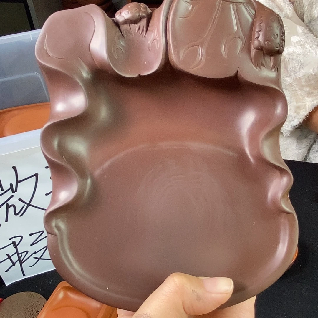 皖荷叶双蟾玫瑰紫澄泥