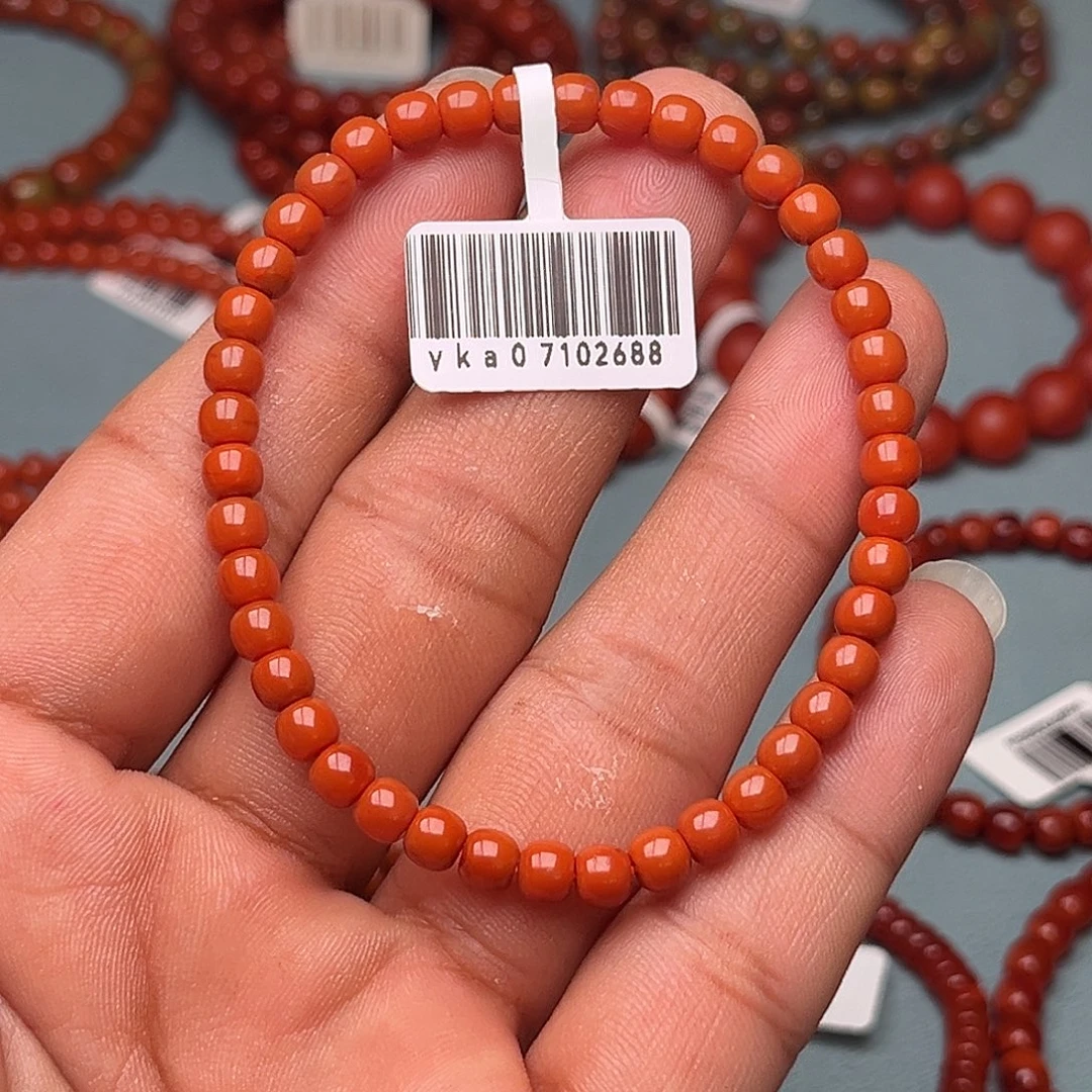 南红玛瑙未镶嵌手链精工老型卡5