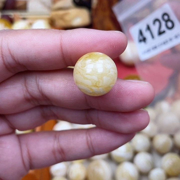 蜜蜡未镶嵌珠宝奇石粉16.7虎皮