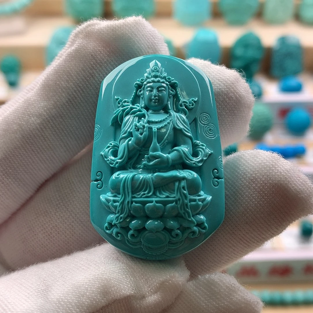 绿松石未镶嵌配饰