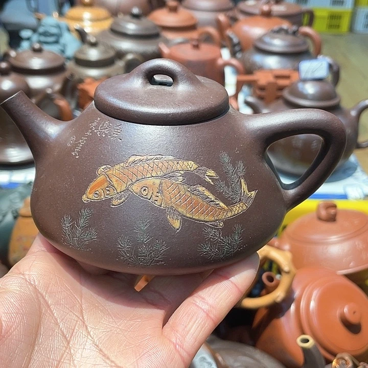 紫砂茶壶250cc宜兴紫砂壶