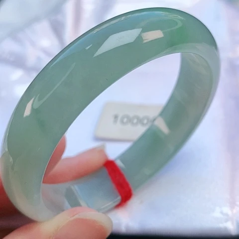 未镶嵌手镯翡翠54贵妃100007