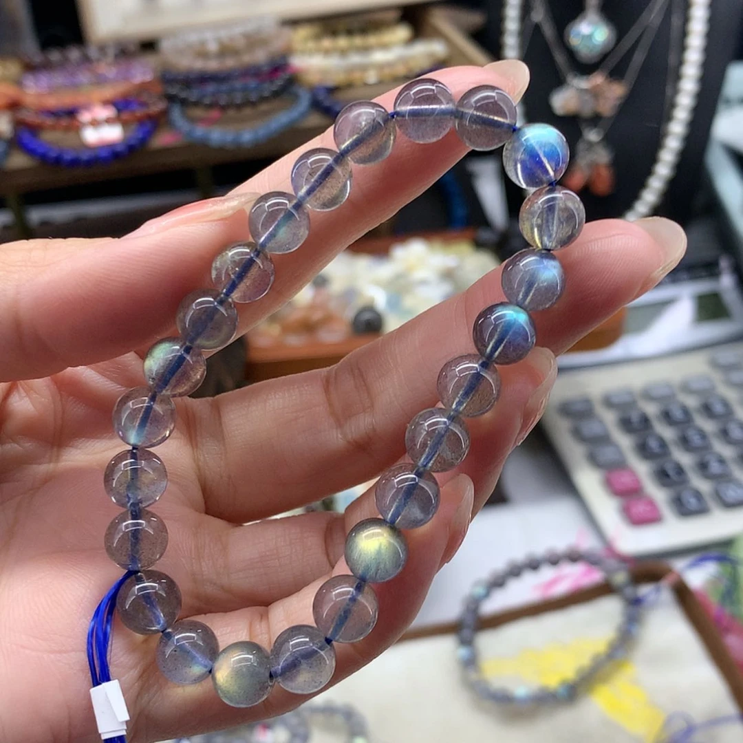 【闪购商品】长石手串未镶嵌超**玩手串