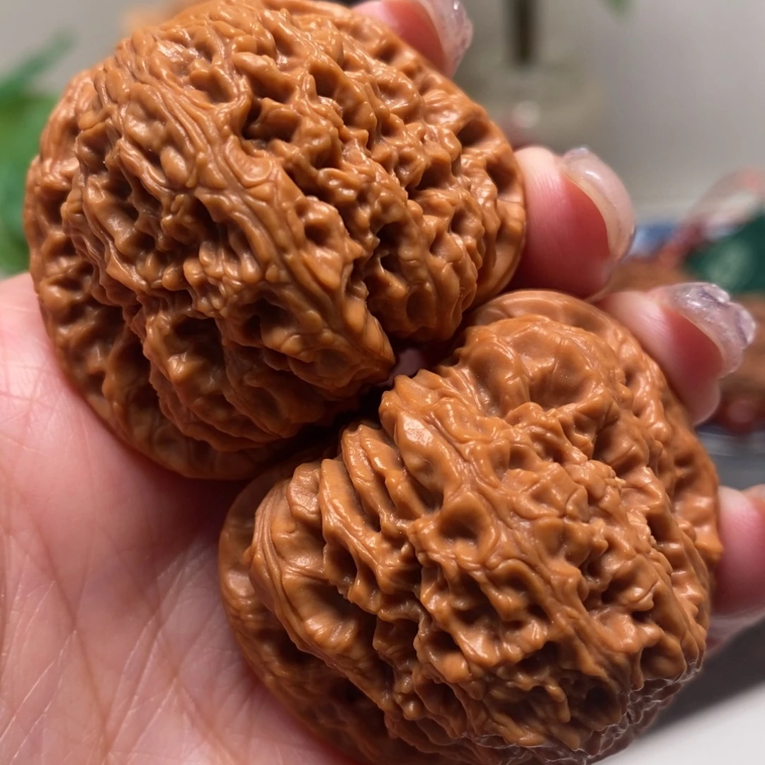 把件文玩核桃43尺寸全品南江石