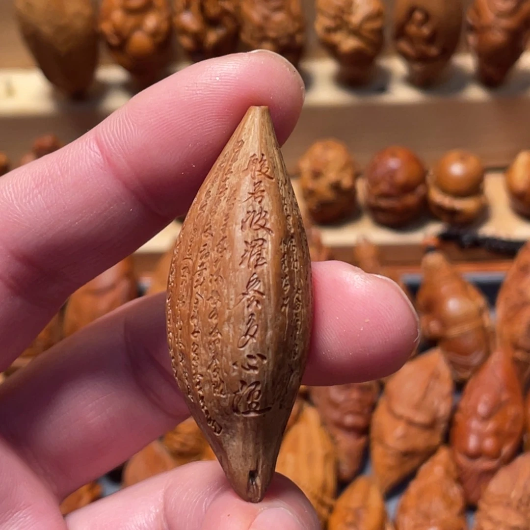 橄榄核手串/手链原皮心经