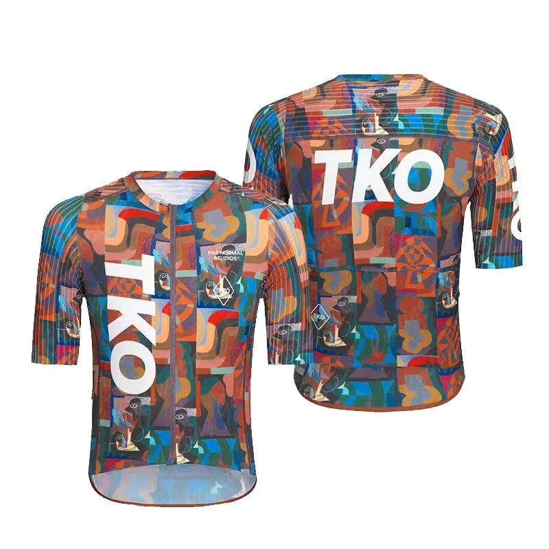 潮流 TKO夏季骑行服男款公路自行车骑行服高端舒适速干透气骑行服