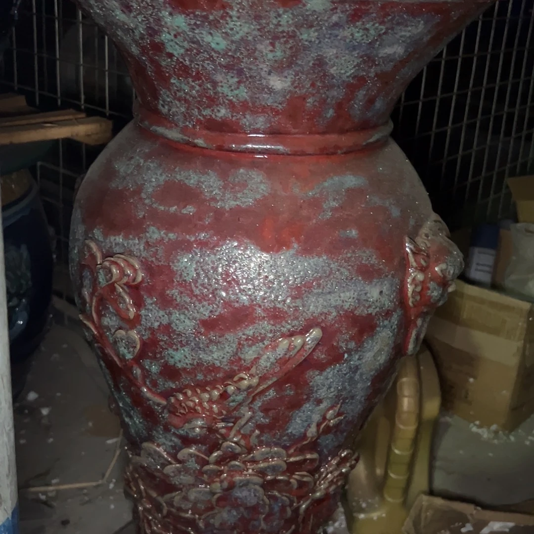 招***辉石湾盆石湾盆石湾盆微瑕疵