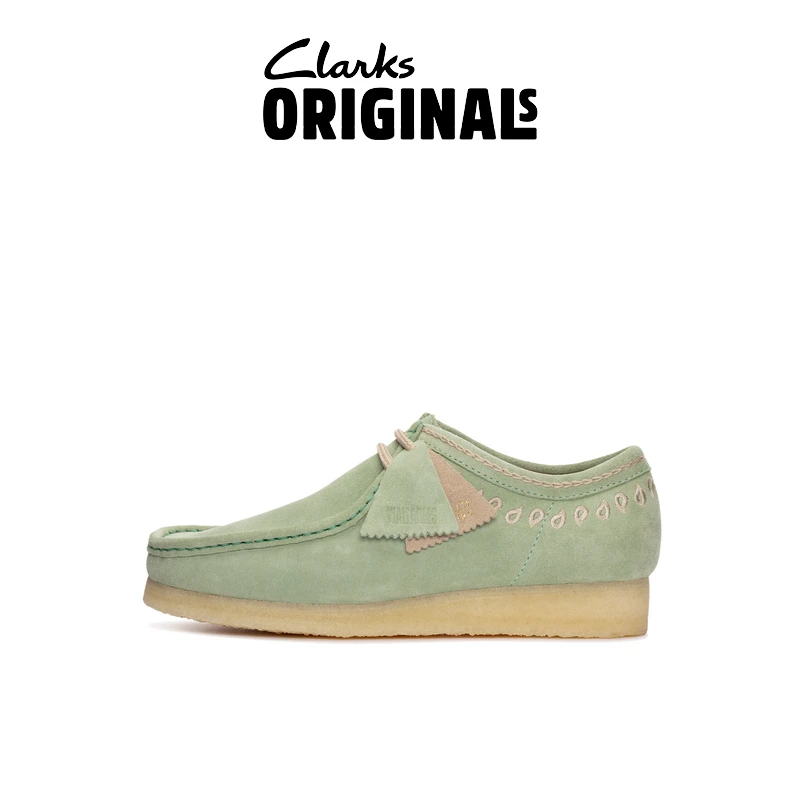 Clarks其乐ORIGINALS WALLABEE男鞋舒适潮流休闲鞋复古时尚袋鼠鞋