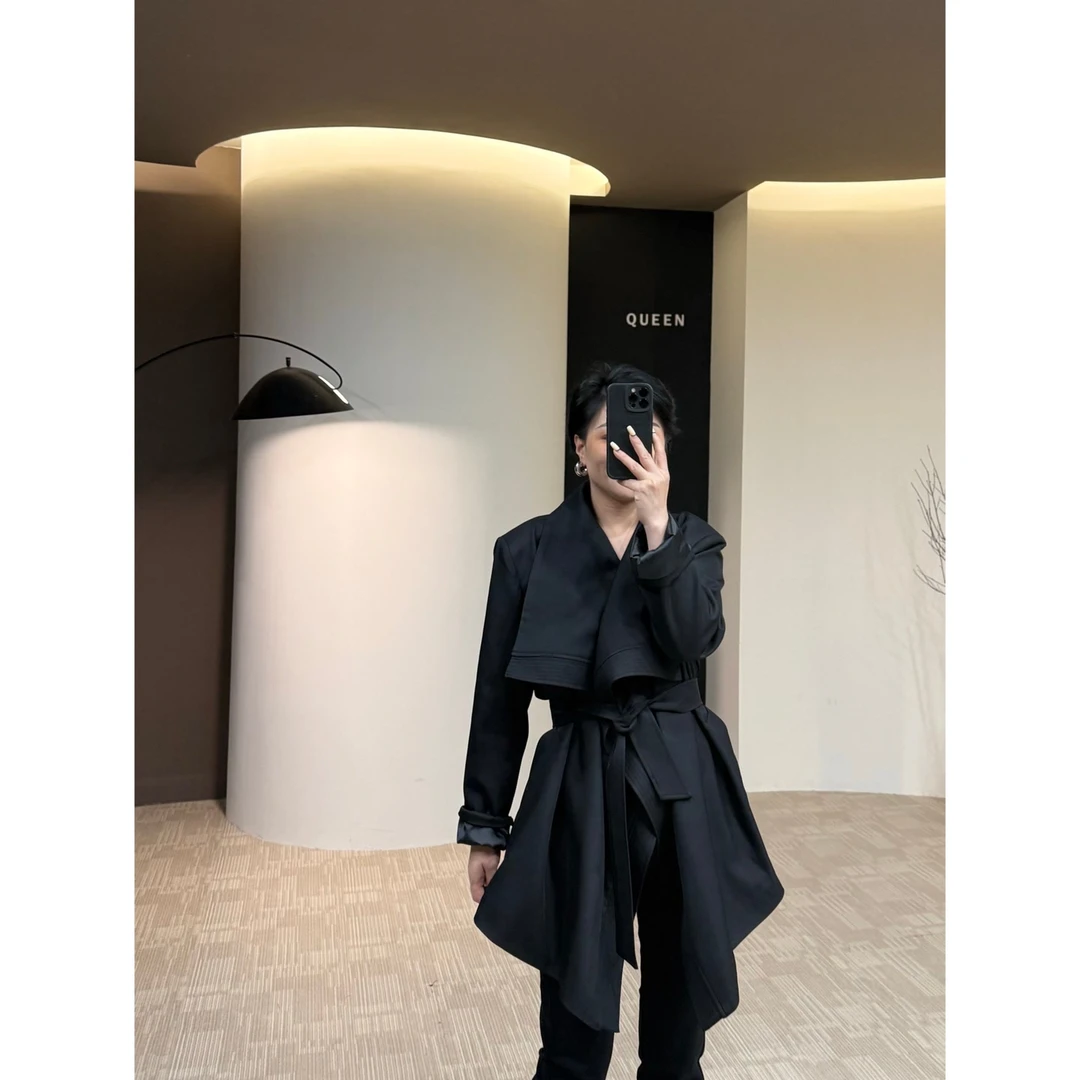 美丽怒推极简大牌香风短风衣160斤以内（24935）