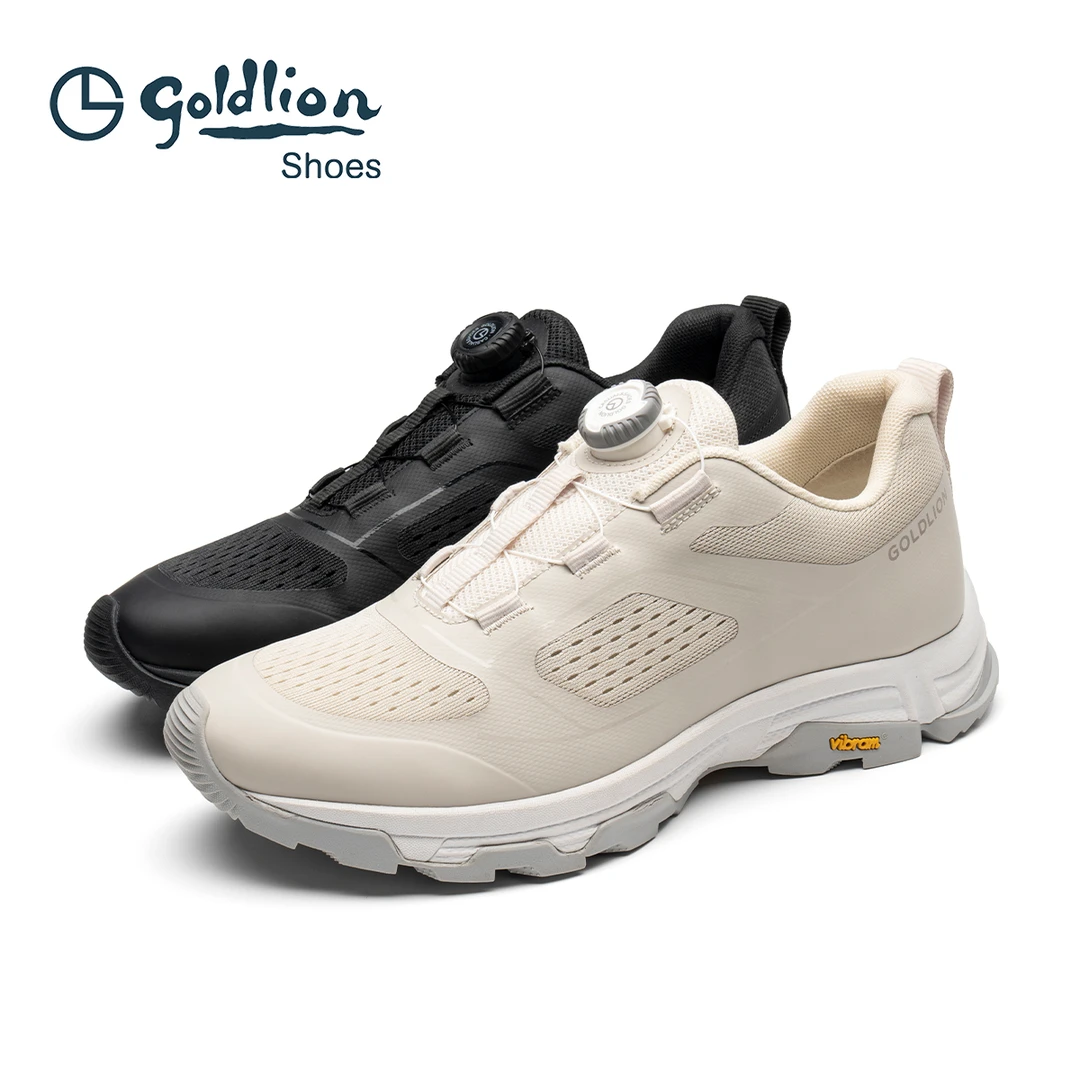 Goldlion/金利来夏季透气户外休闲男运动防滑耐磨弹力缓震登山鞋