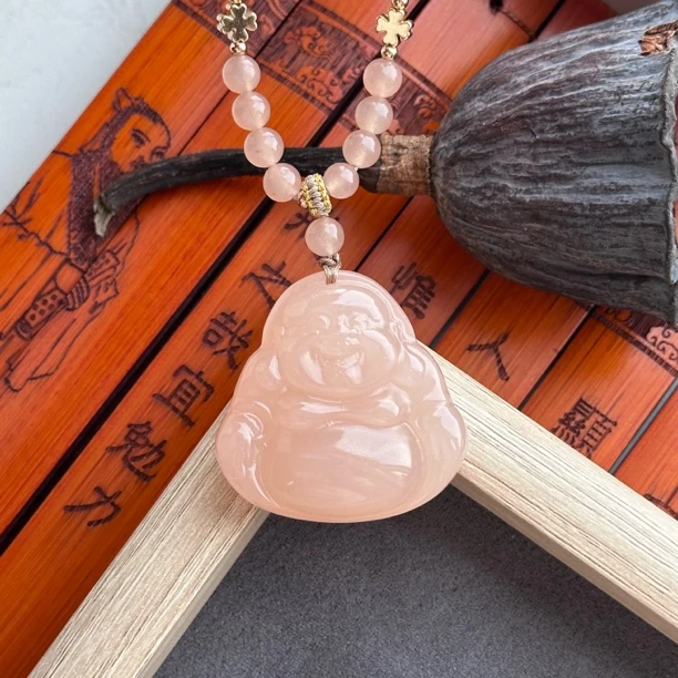 【佛公】冰藕粉佛公吊坠显白百搭