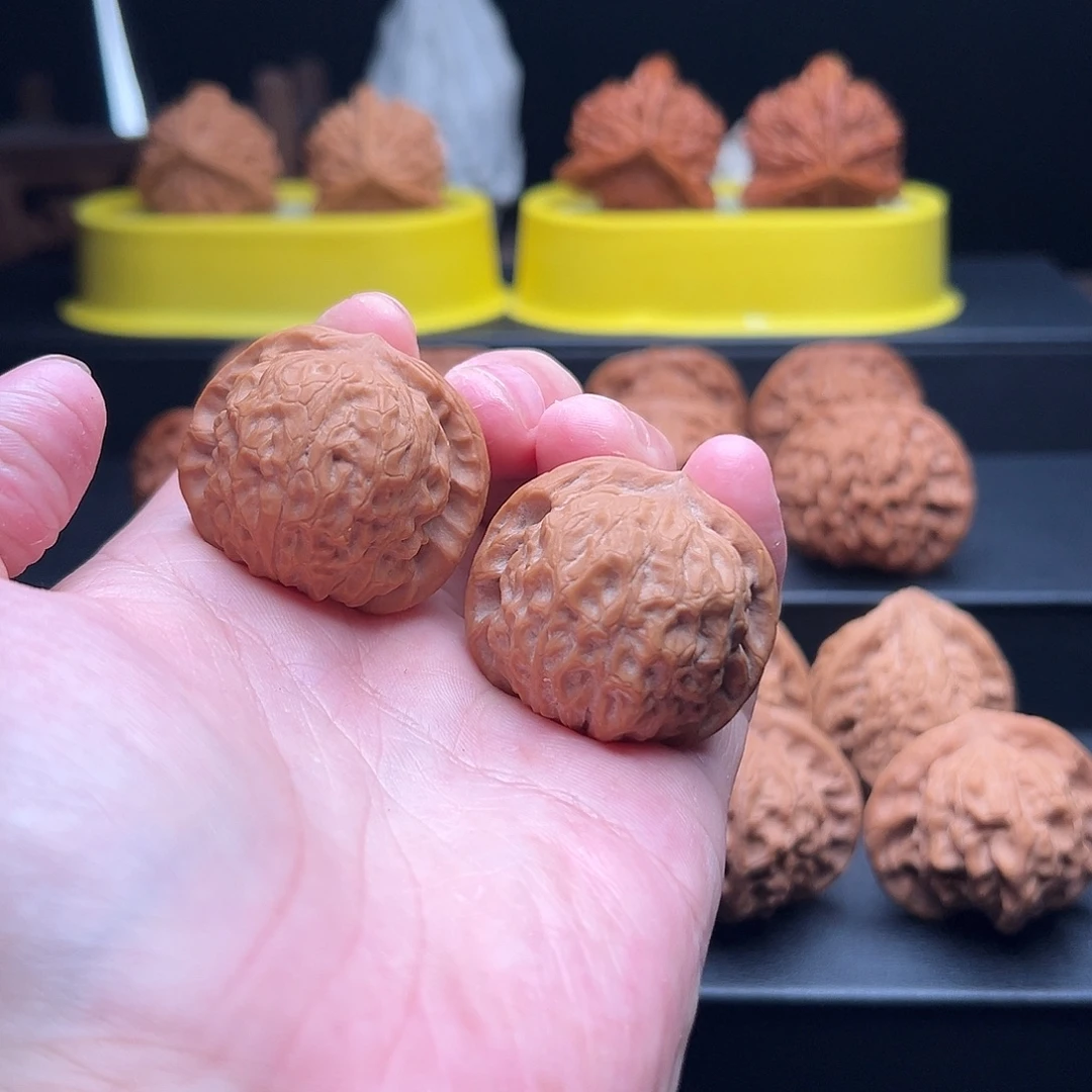 吊坠文玩核桃石门元宝36