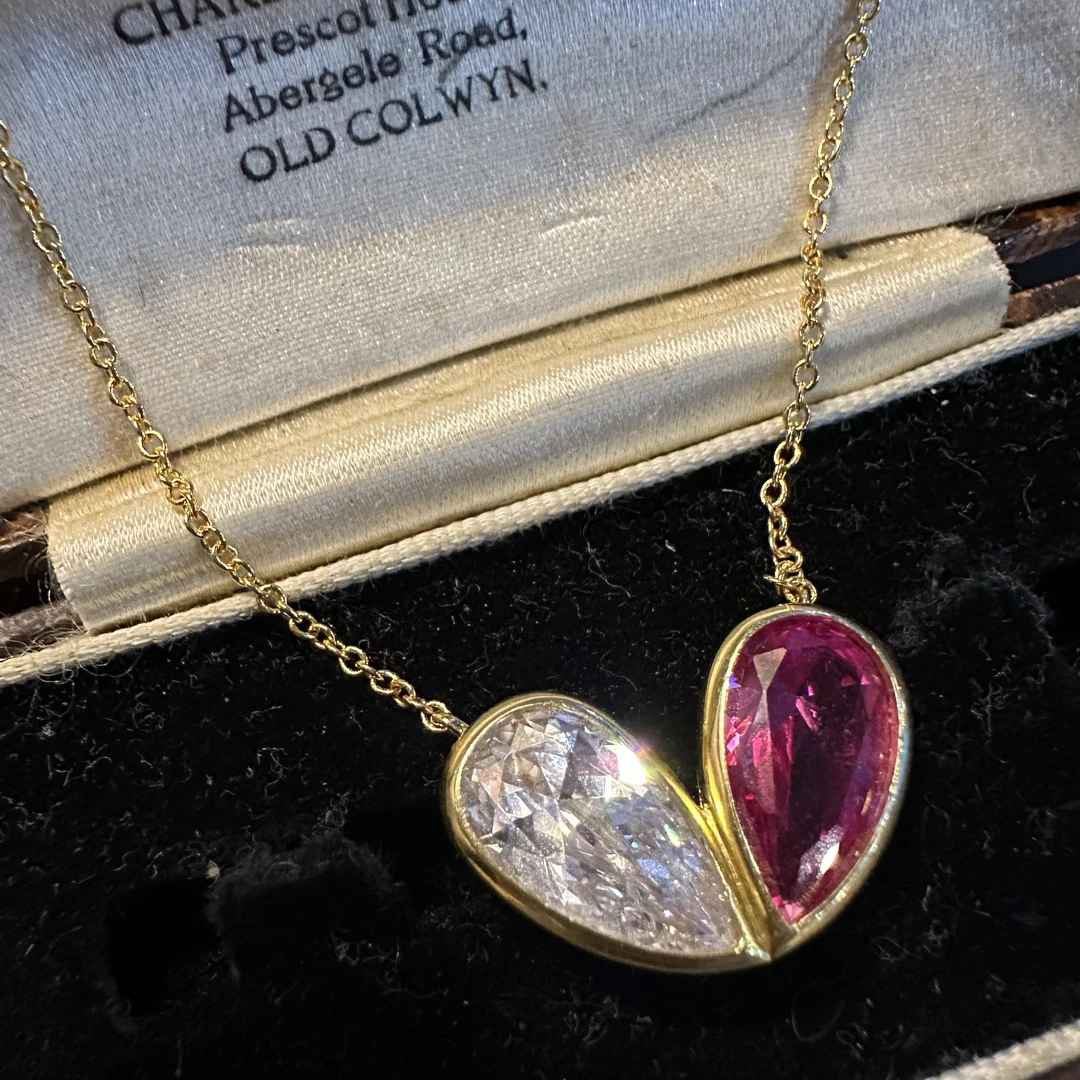 S6996一半一半爱心项链18