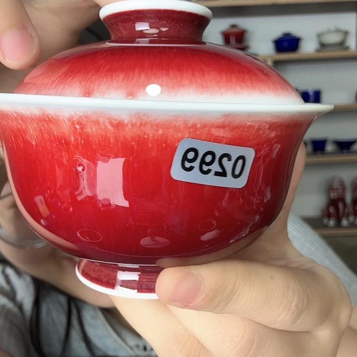 瓷片景德镇郎红陶瓷