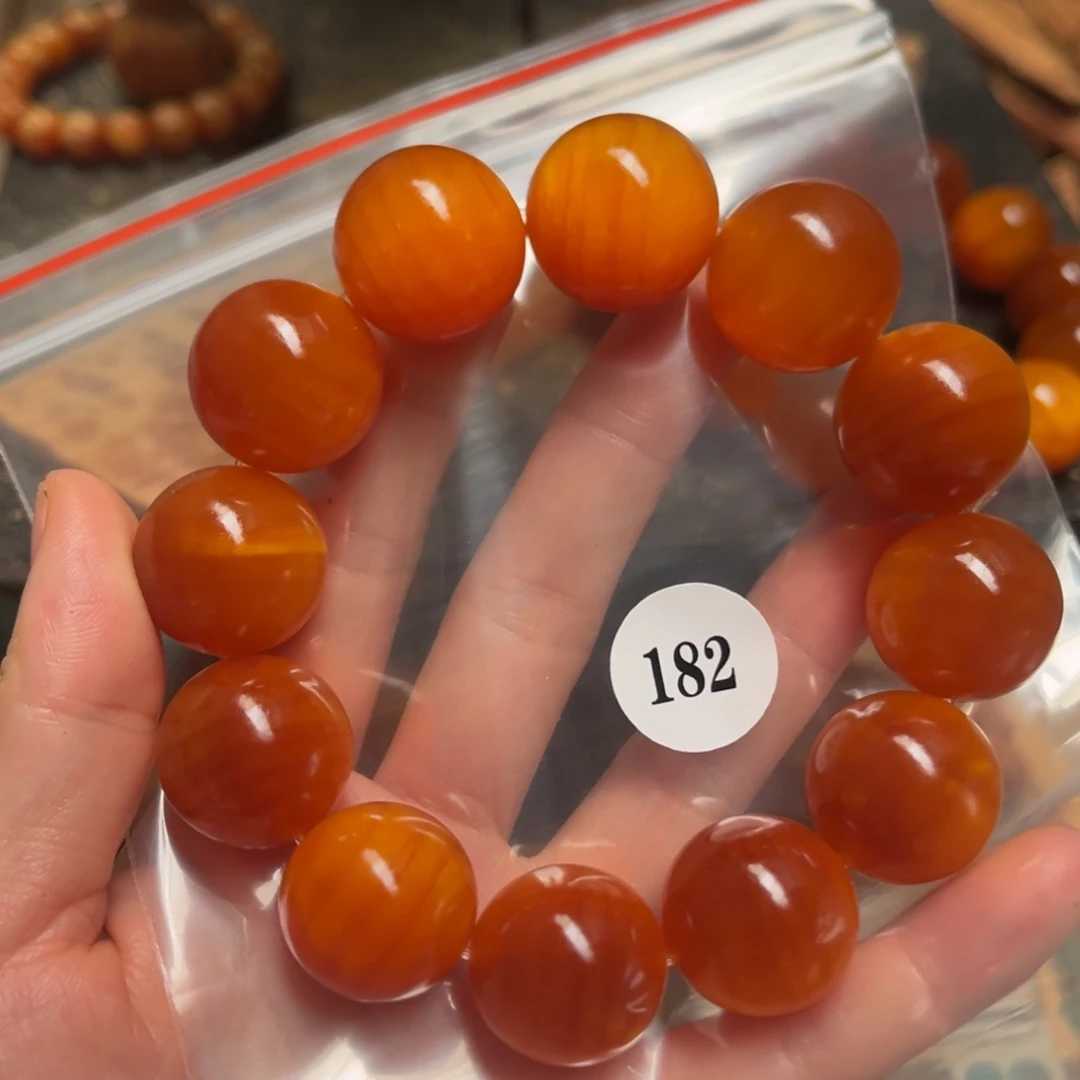 松木（琥珀木）手串/手链182包浆2.1