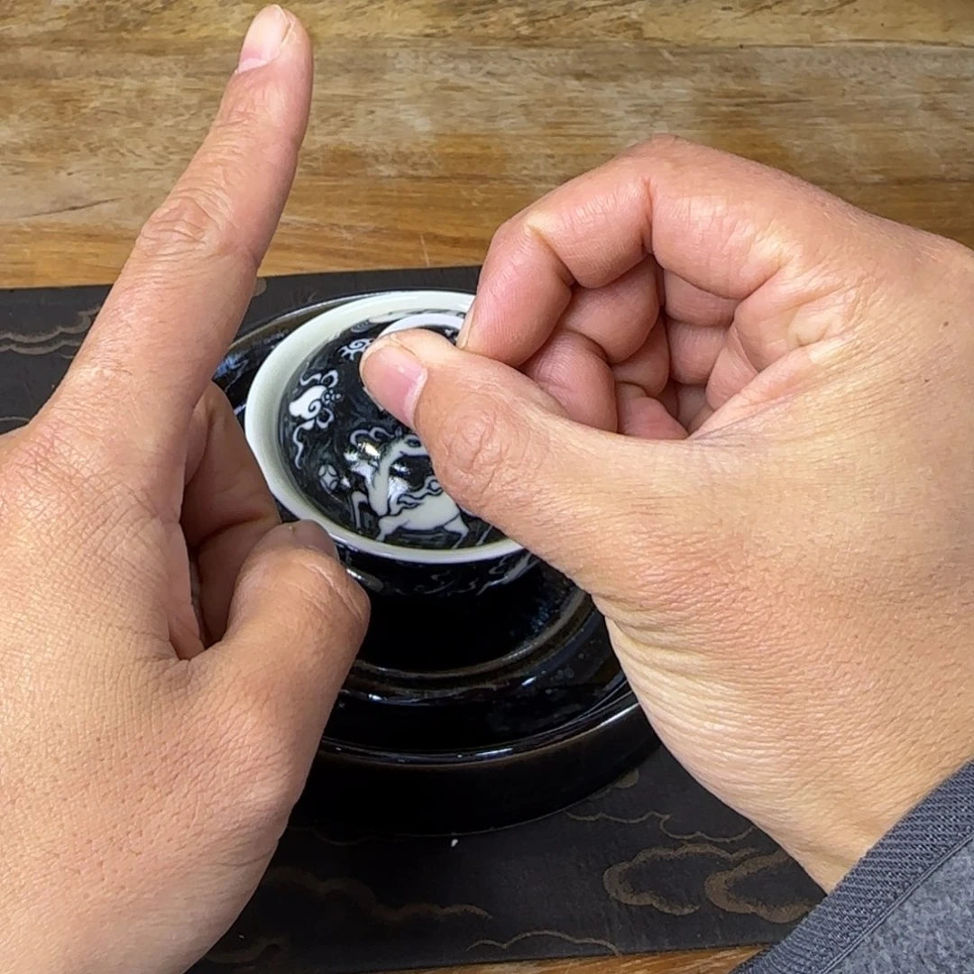 鬼****茶盏白丁瓷坊作品