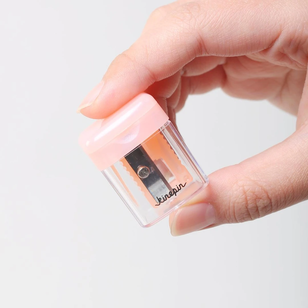 专柜品牌美妆专用化妆笔卷笔刀 眼线胶笔专用刨刀 可爱眉笔削笔器