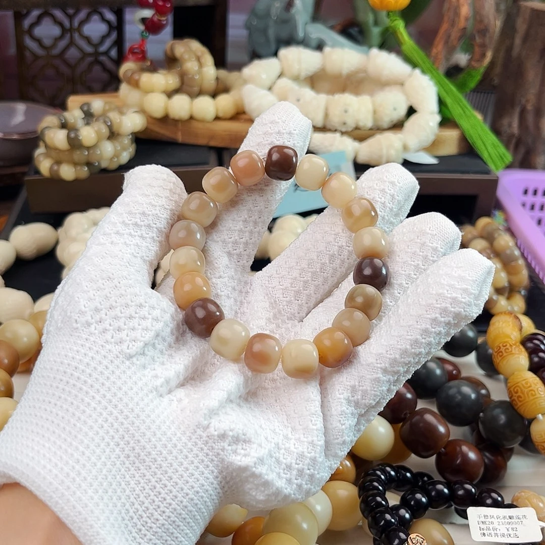手串菩提根/象牙果豆沙微瑕不退换