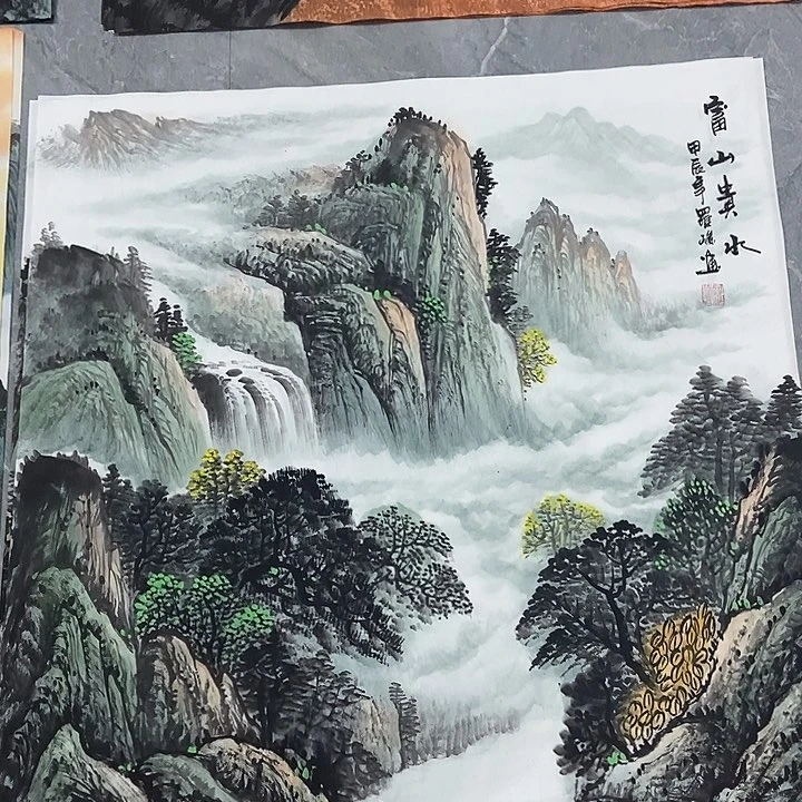 三个张画廊直播间！