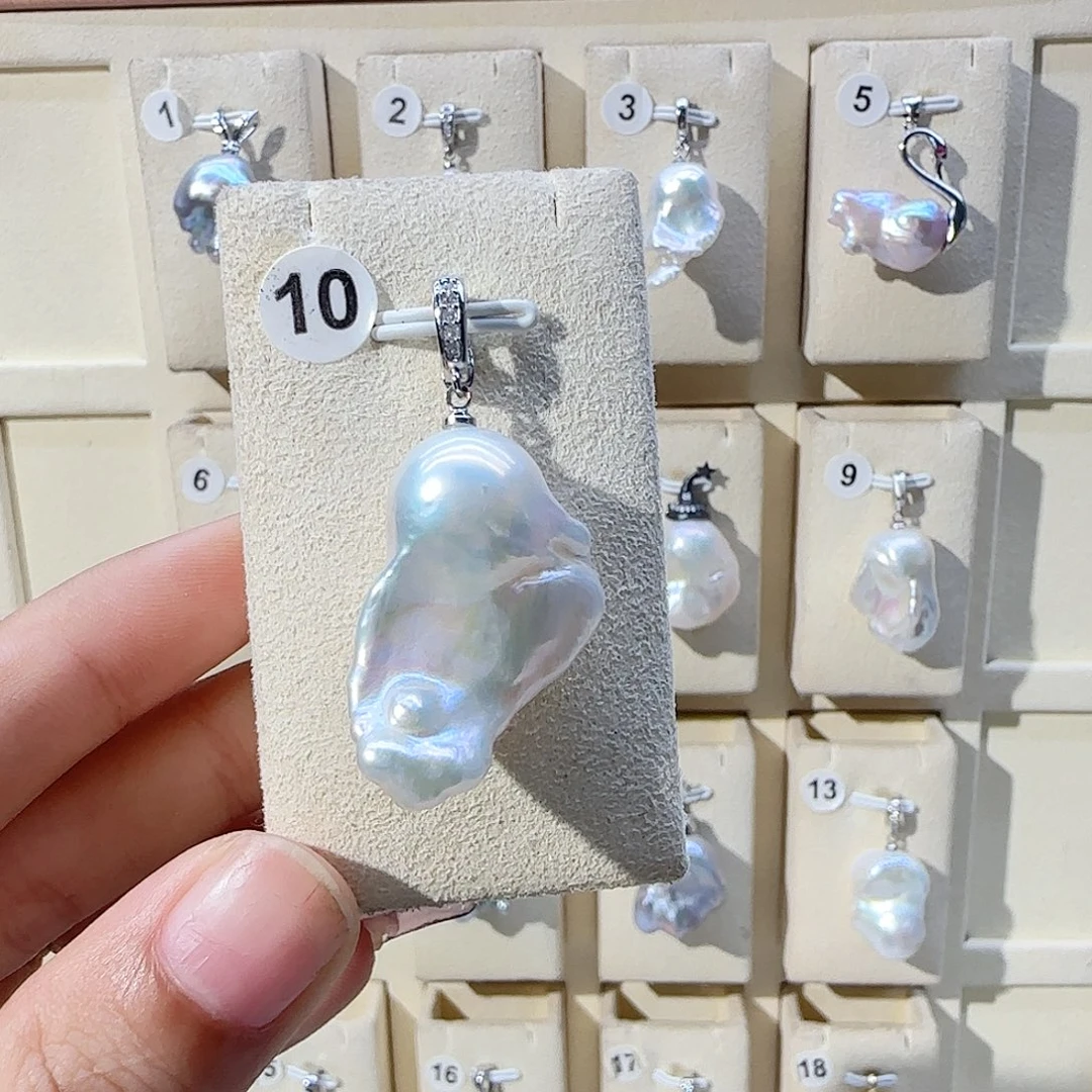 颈饰合金淡水珍珠