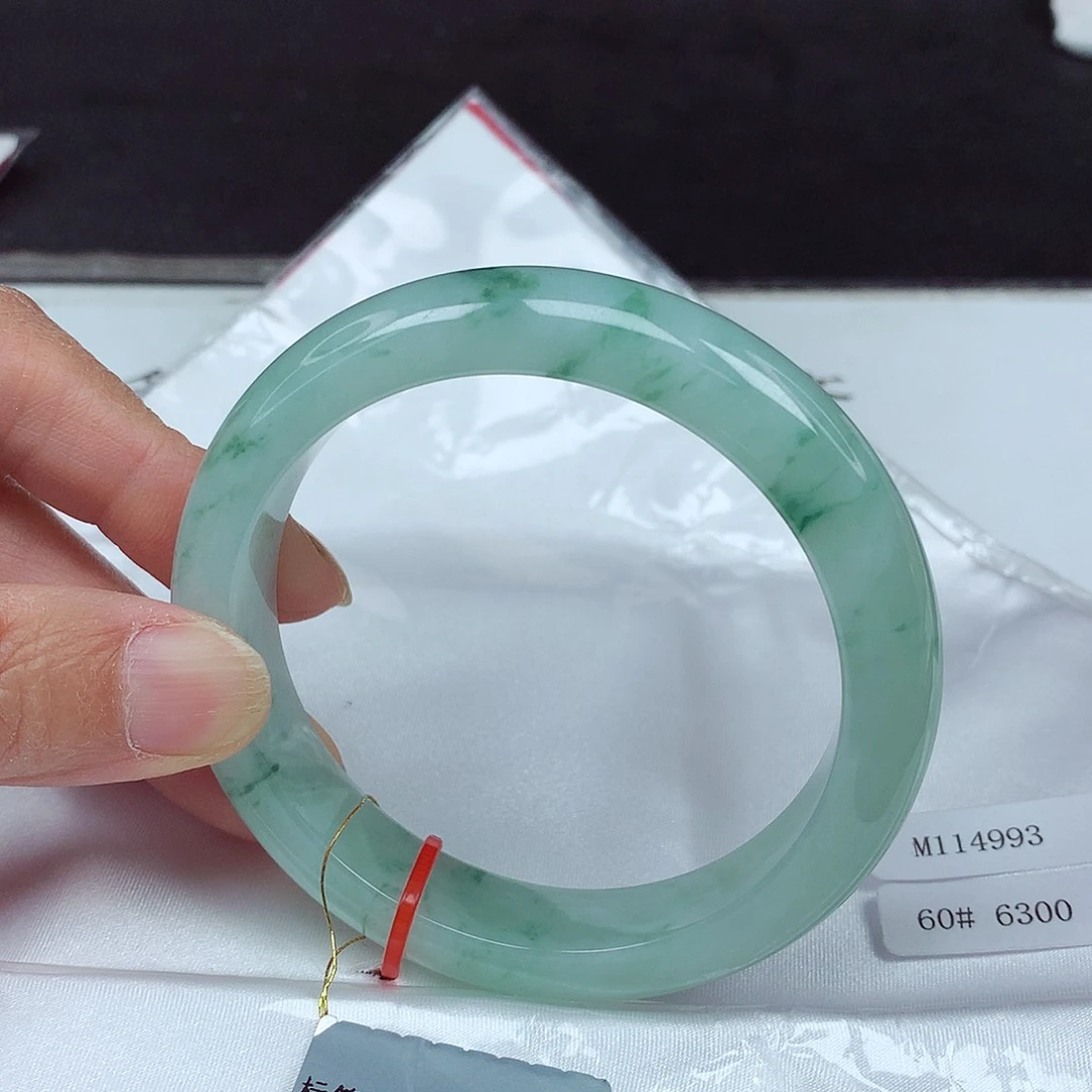 未镶嵌手镯翡翠60圈4993