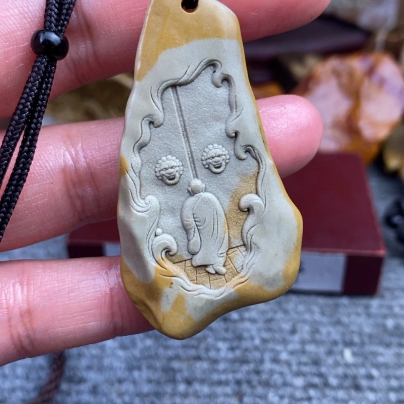 【闪购商品】原石雕刻手把件