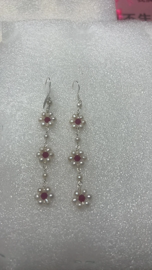 925银耳饰 博雅手作S925纯银耳饰