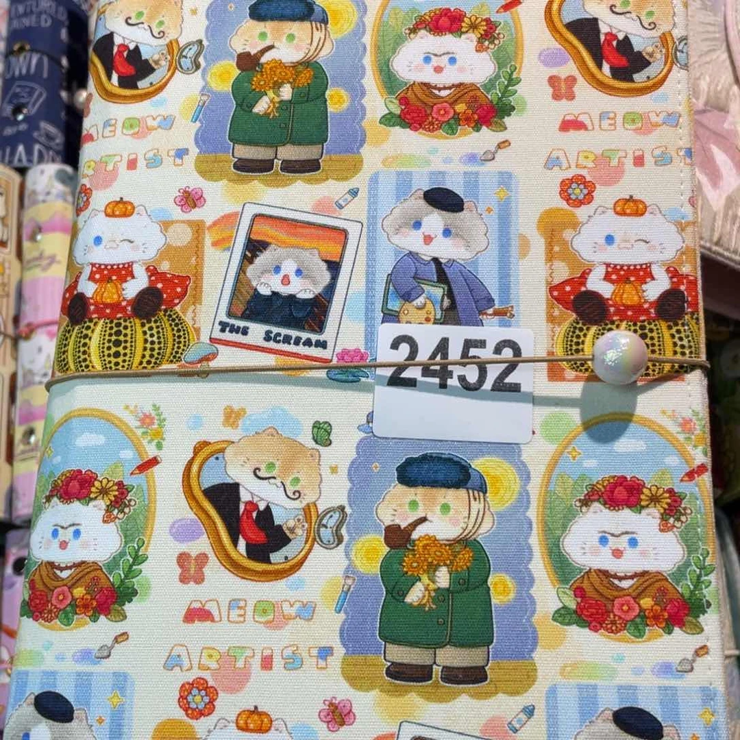 织绣A5 活页不加纸2452