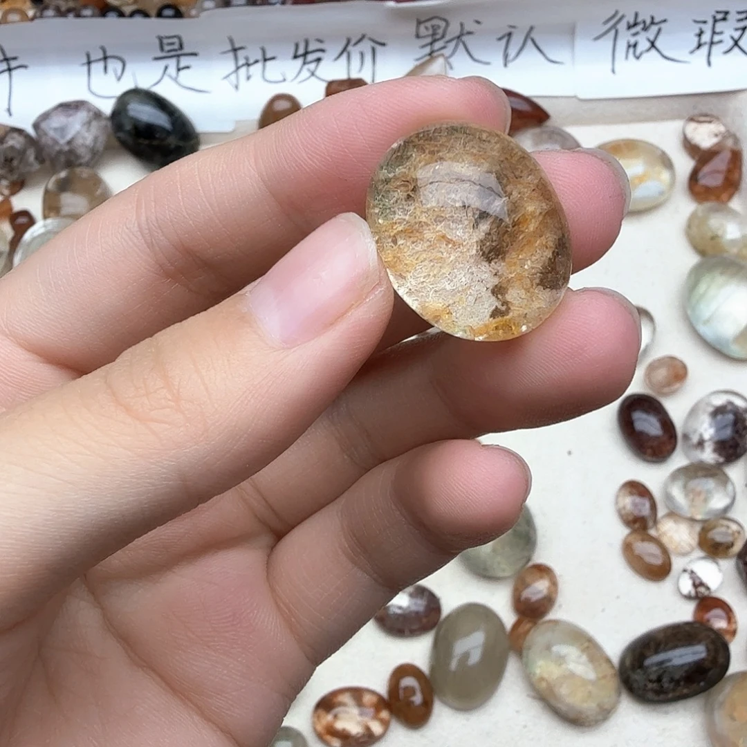 雾***禾珠宝半成品水晶未镶嵌