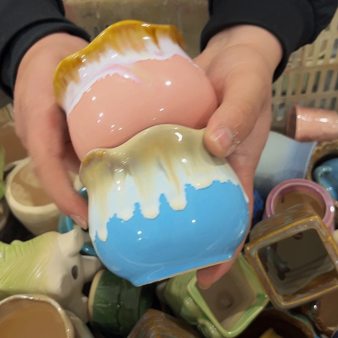 陶瓷高温陶瓷多肉花盆