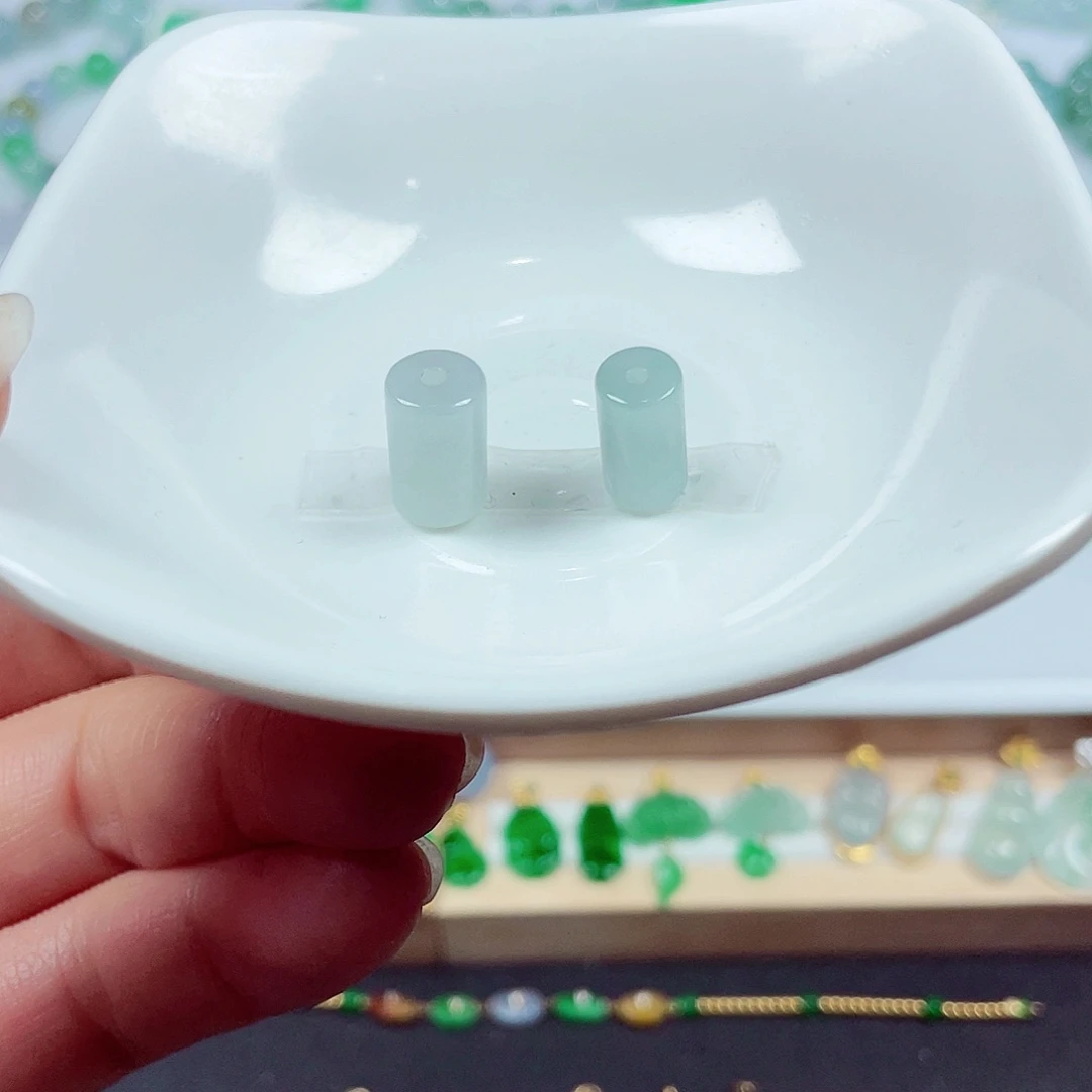 翡翠未镶嵌手链天然缅甸翡翠A货卡