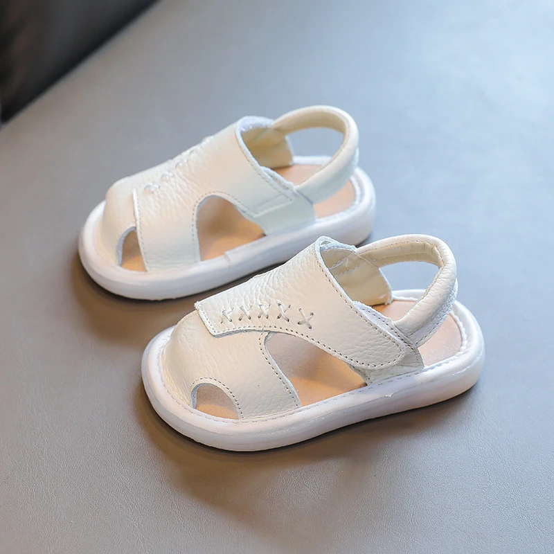 1-2岁宝宝学步凉鞋夏季新款婴幼儿软底学步鞋2女童防滑透气鞋子潮