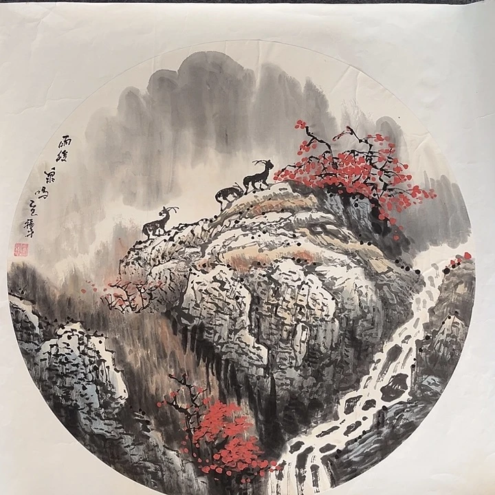 国画山水画作品欣赏