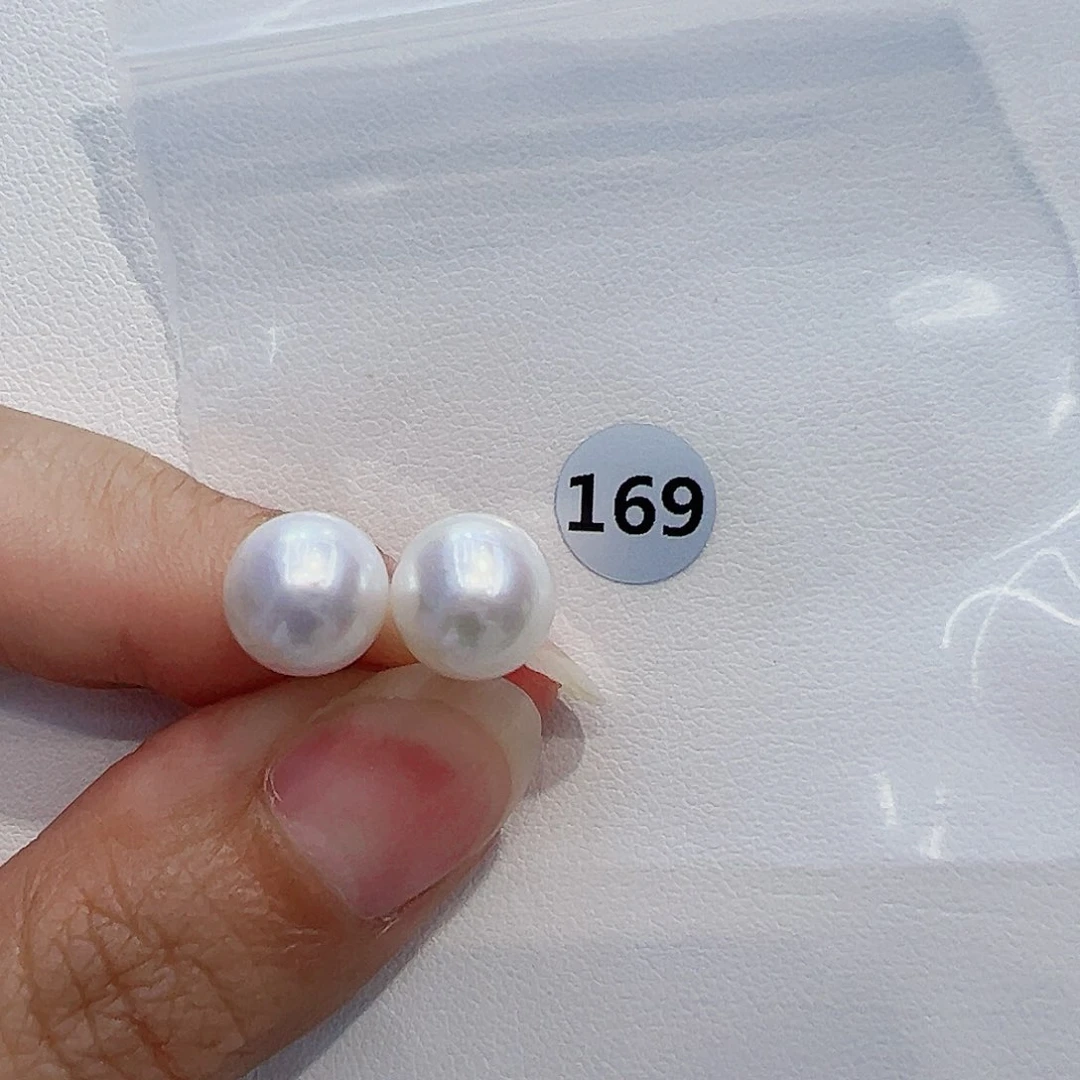 银S925镶嵌耳饰淡水珍珠