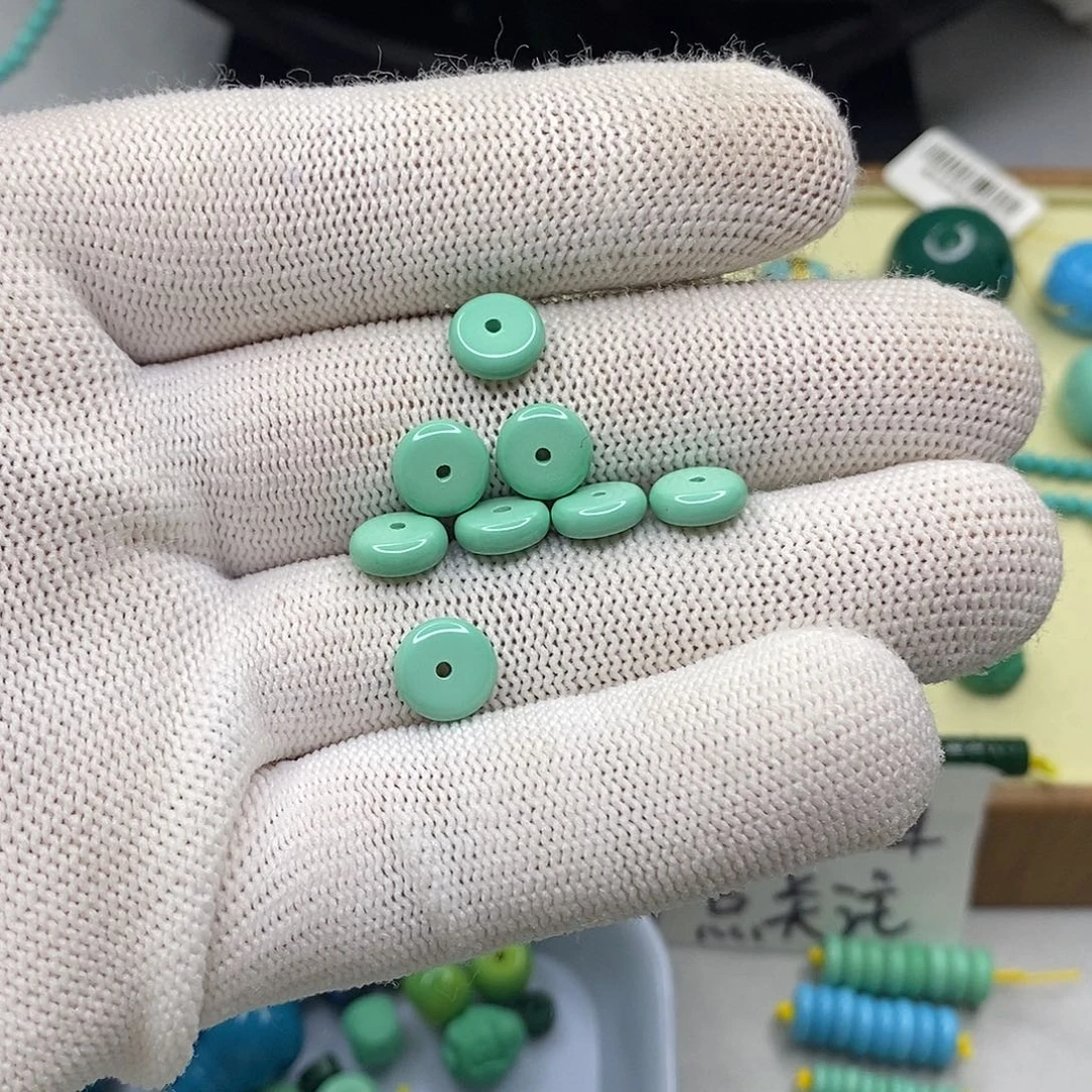 原生态绿色隔片卡8mm