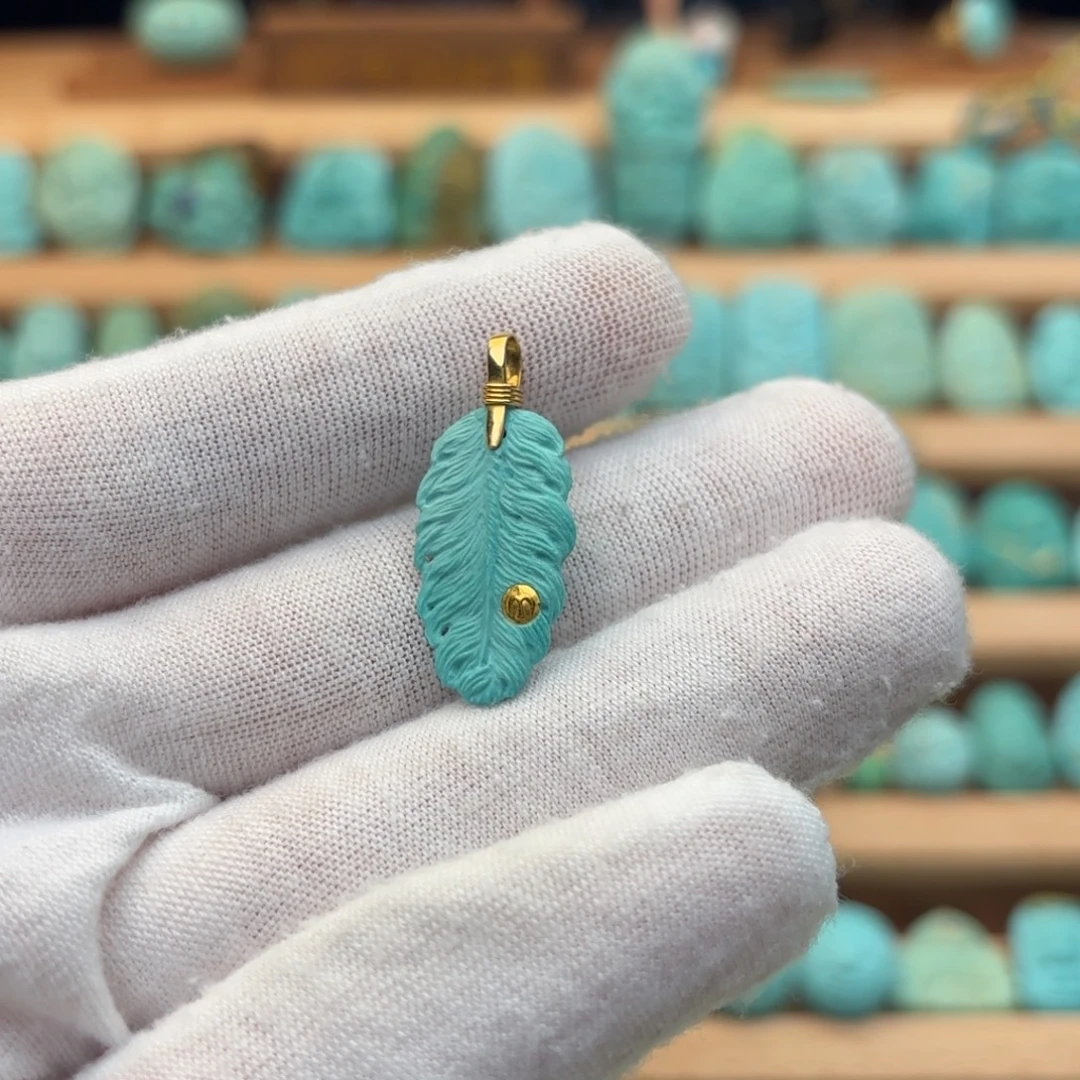 绿松石未镶嵌配饰