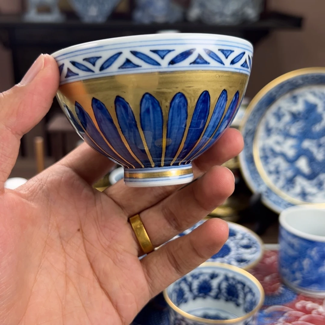 瓷片乐**鼠景德镇手工手绘陶瓷