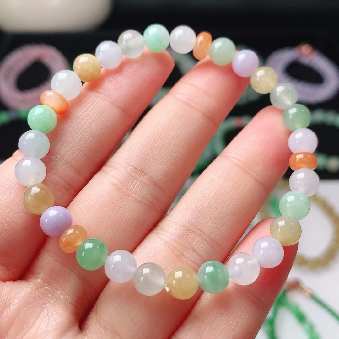 翡翠未镶嵌手链翡翠