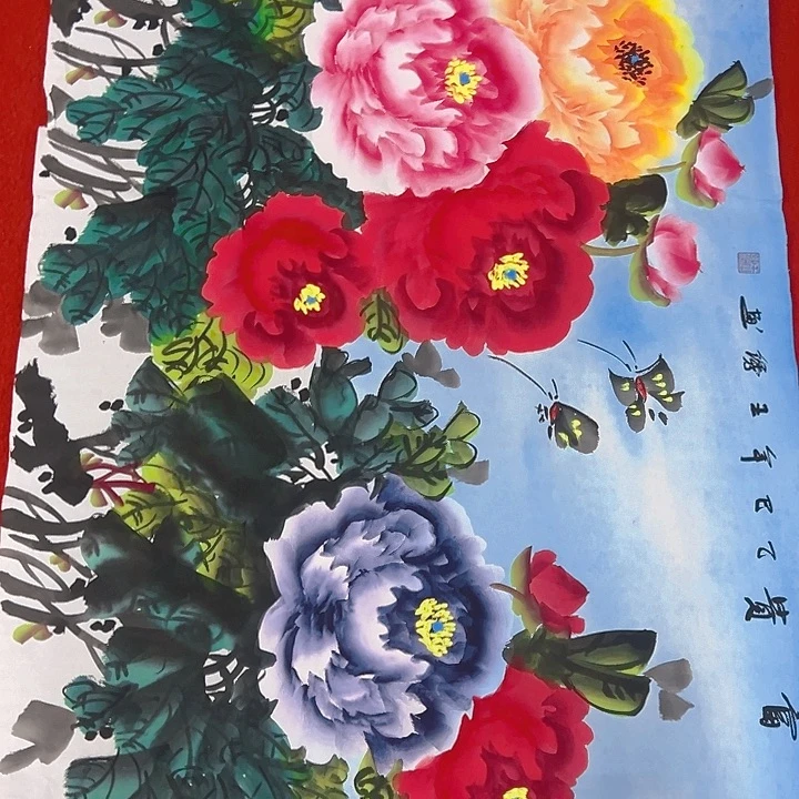 国画老师纯手绘作品欣赏