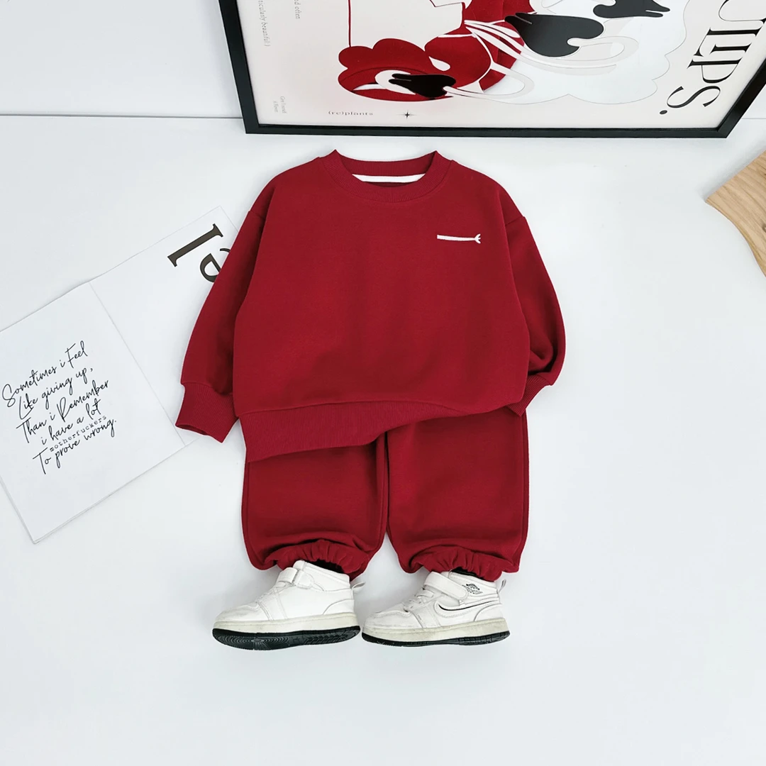 男童套装2025新款秋装儿童秋季两件套宝宝潮 HZ25767悠悠童话童装