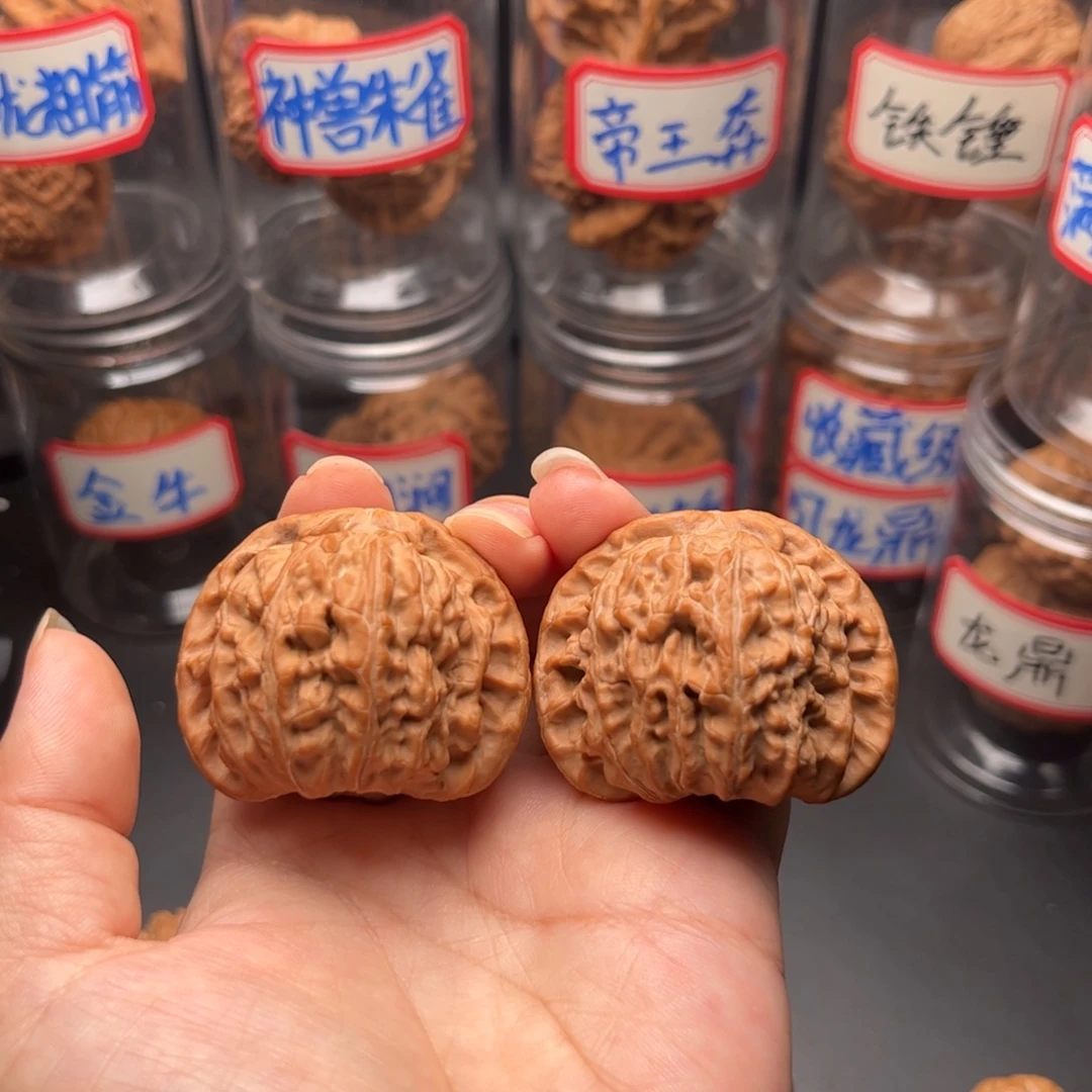 把件文玩核桃43白狮子头