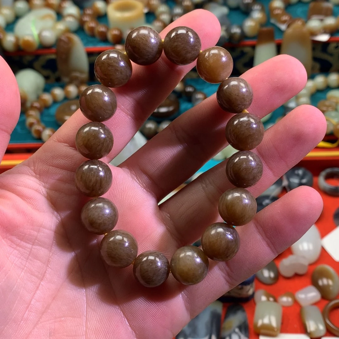 和田玉未镶嵌手链包容大