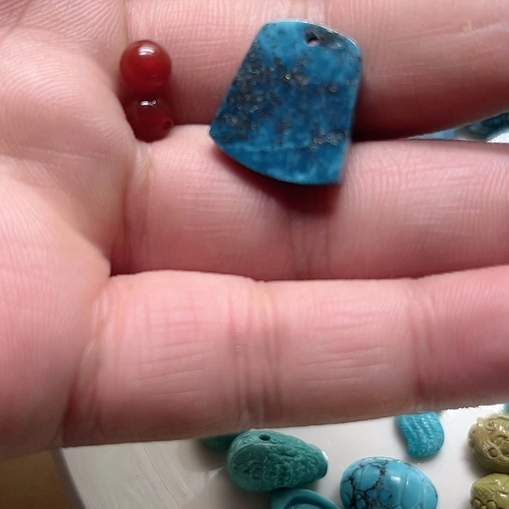 玛瑙/玉髓随型未镶嵌单*