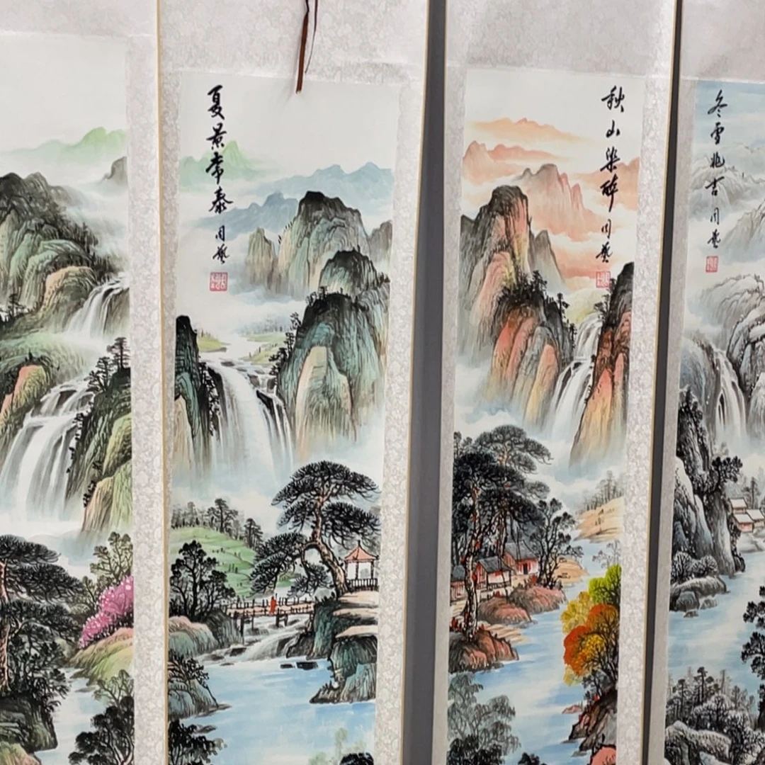 国画老师手笔手绘作品n