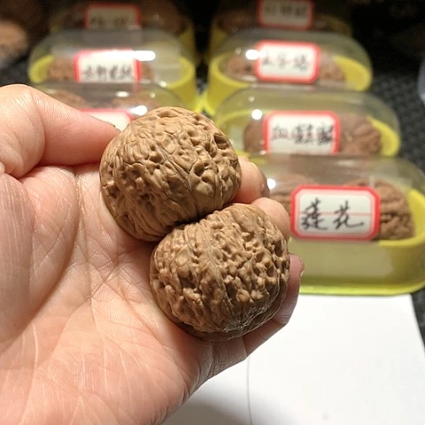 吊坠文玩核桃平底锅