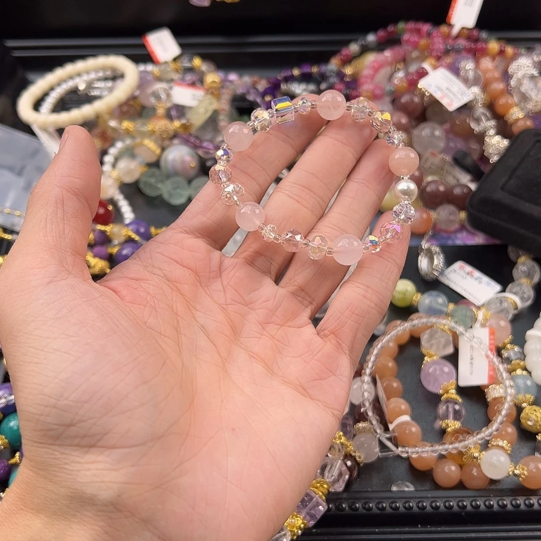 未镶嵌手链水晶单品