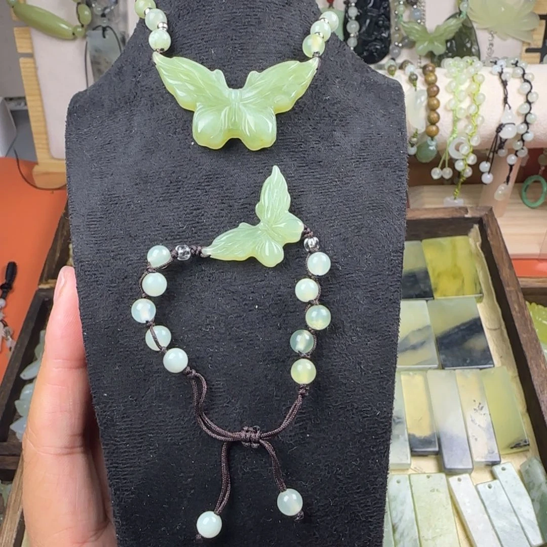 蛇纹石玉岫玉未镶嵌